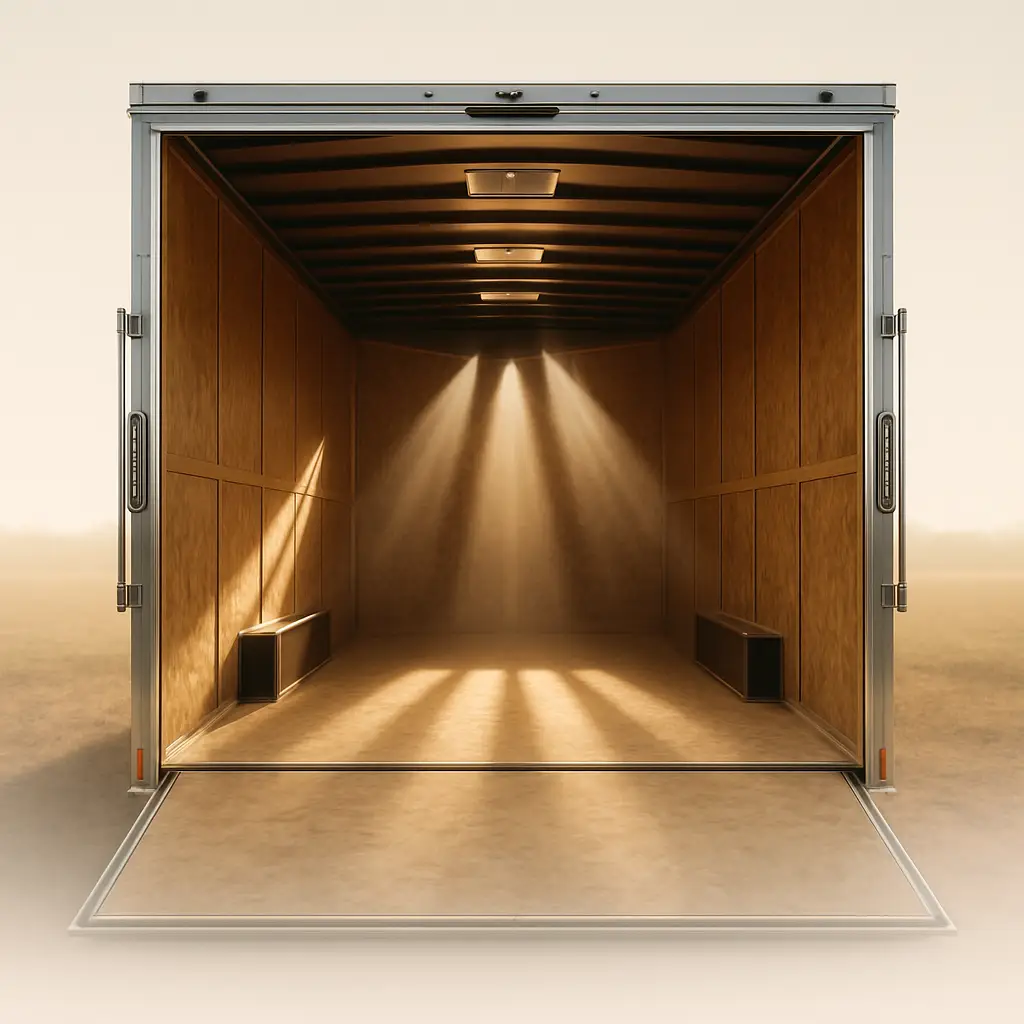 Cargo Trailer Interior